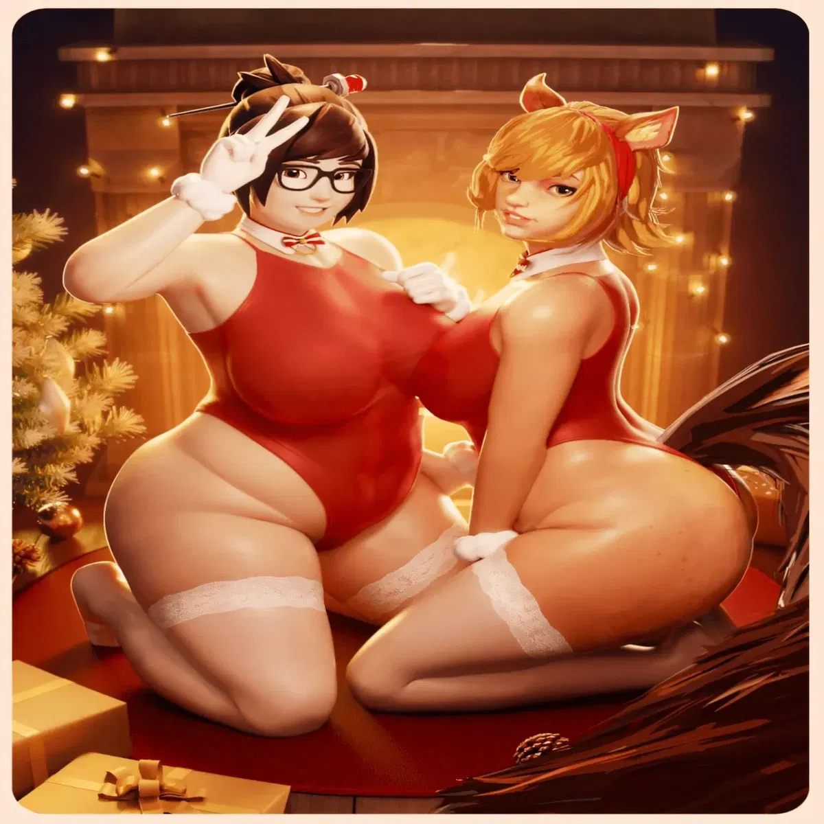 Avatar of Squirrel Girl and Mei [Cuddles for Christmas] 