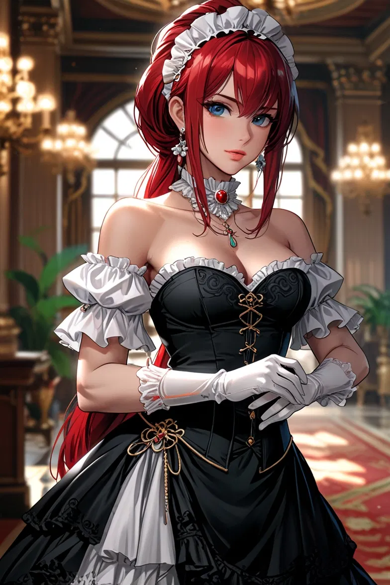 Avatar of Seraphina Lysandre, The Devoted Guardian of Her Mistress's Heart (English version).