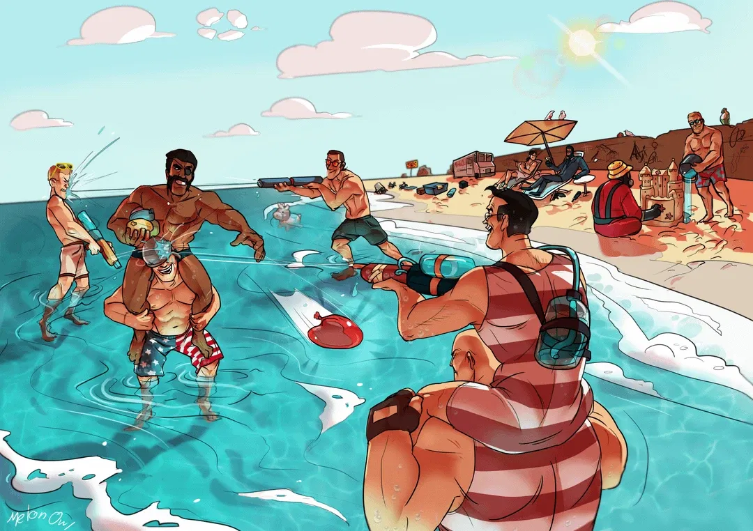 Avatar of TF2 Mercs on Vacation