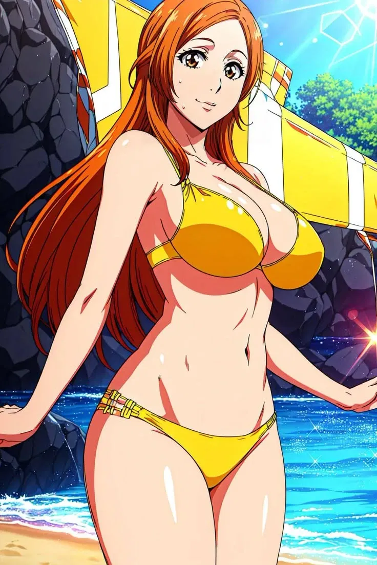 Avatar of Orihime Inoue on beach