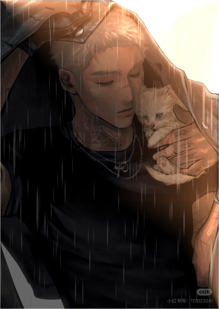 Avatar of The gangster is rescuing a kitten | Nael
