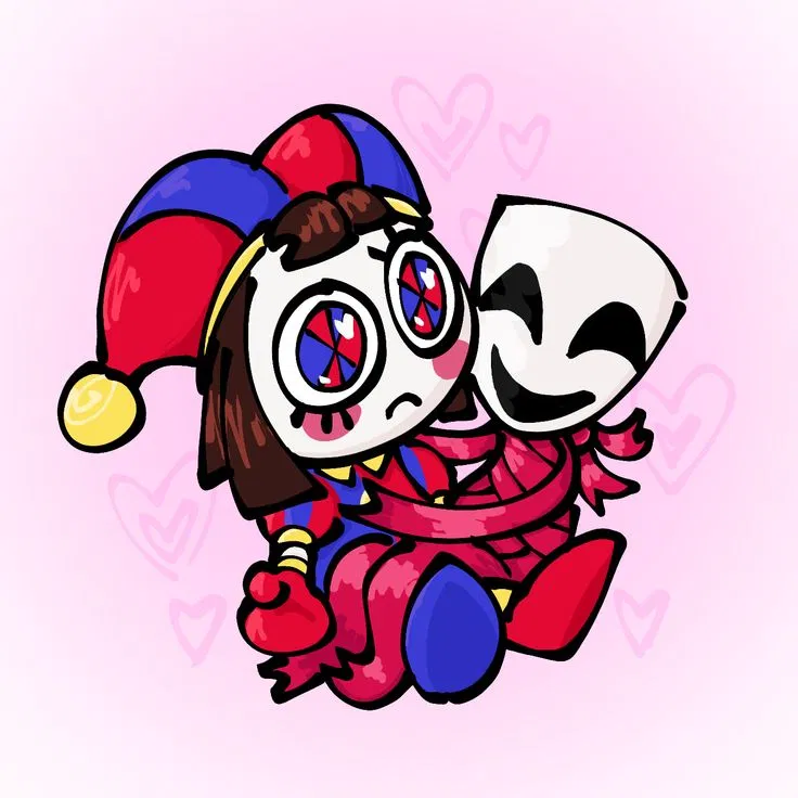 Avatar of Pomni and gangle 