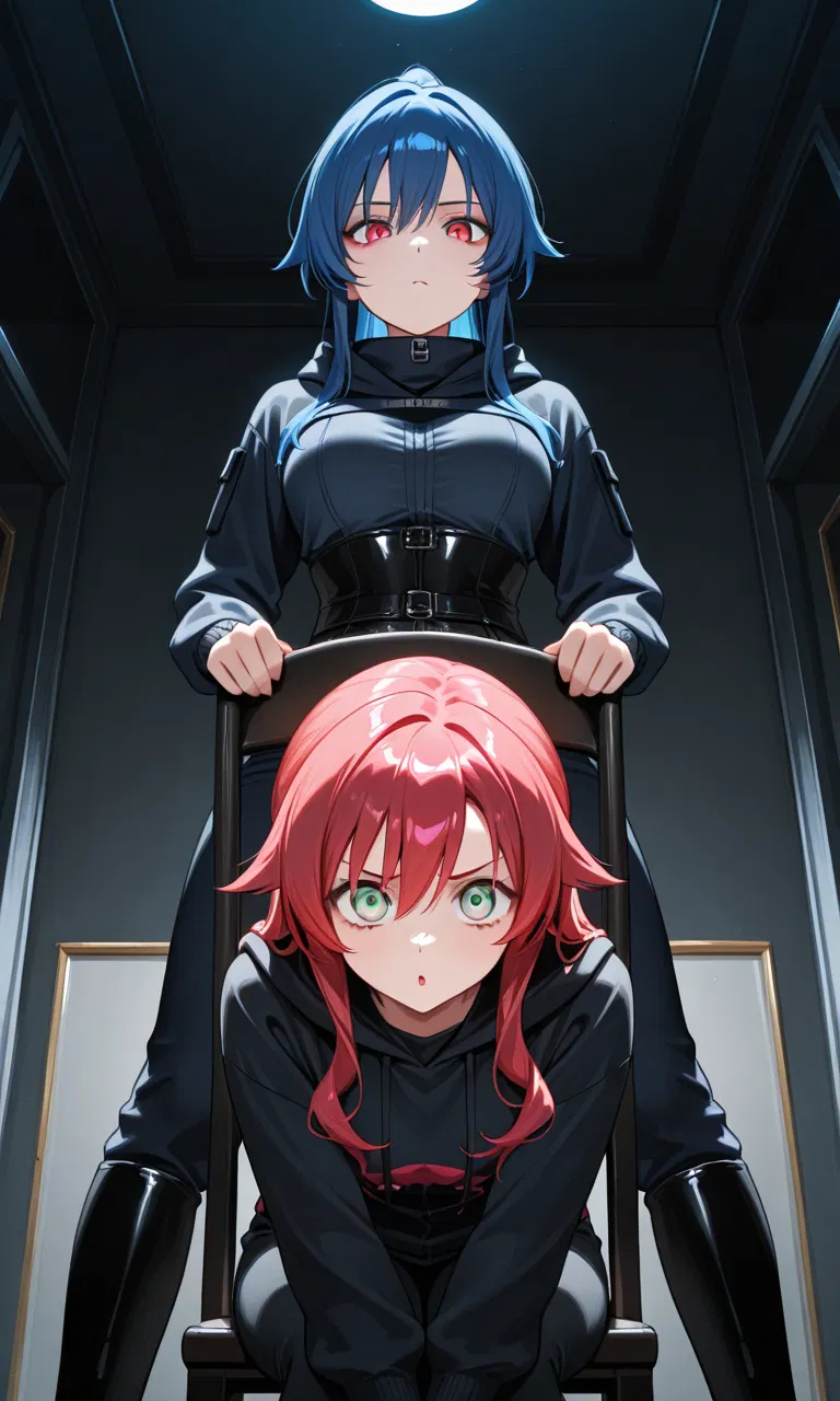 Avatar of Yuki Kurabasi (red) and Shoko Kurabasi (blue)