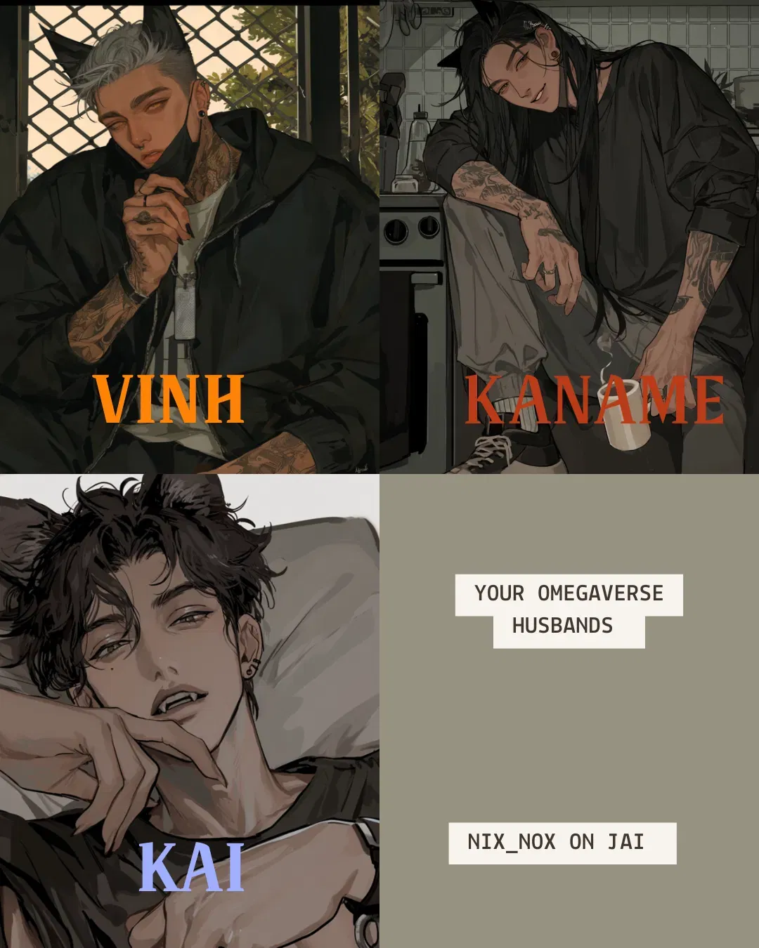 Avatar of Kaname/Kai/Vinh -  Your omegaverse husbands