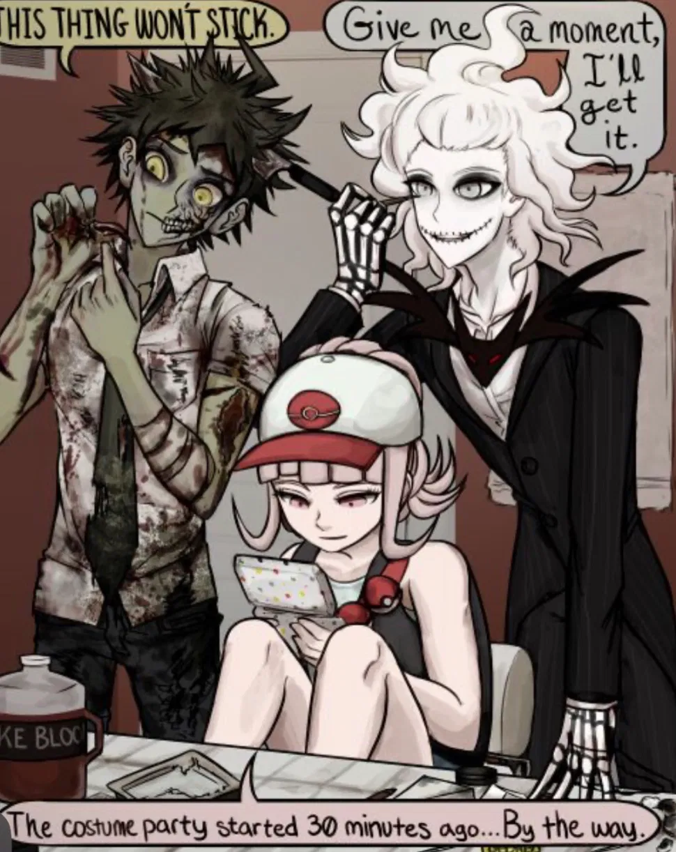 Avatar of Hajime,Nagito, Chiaki 