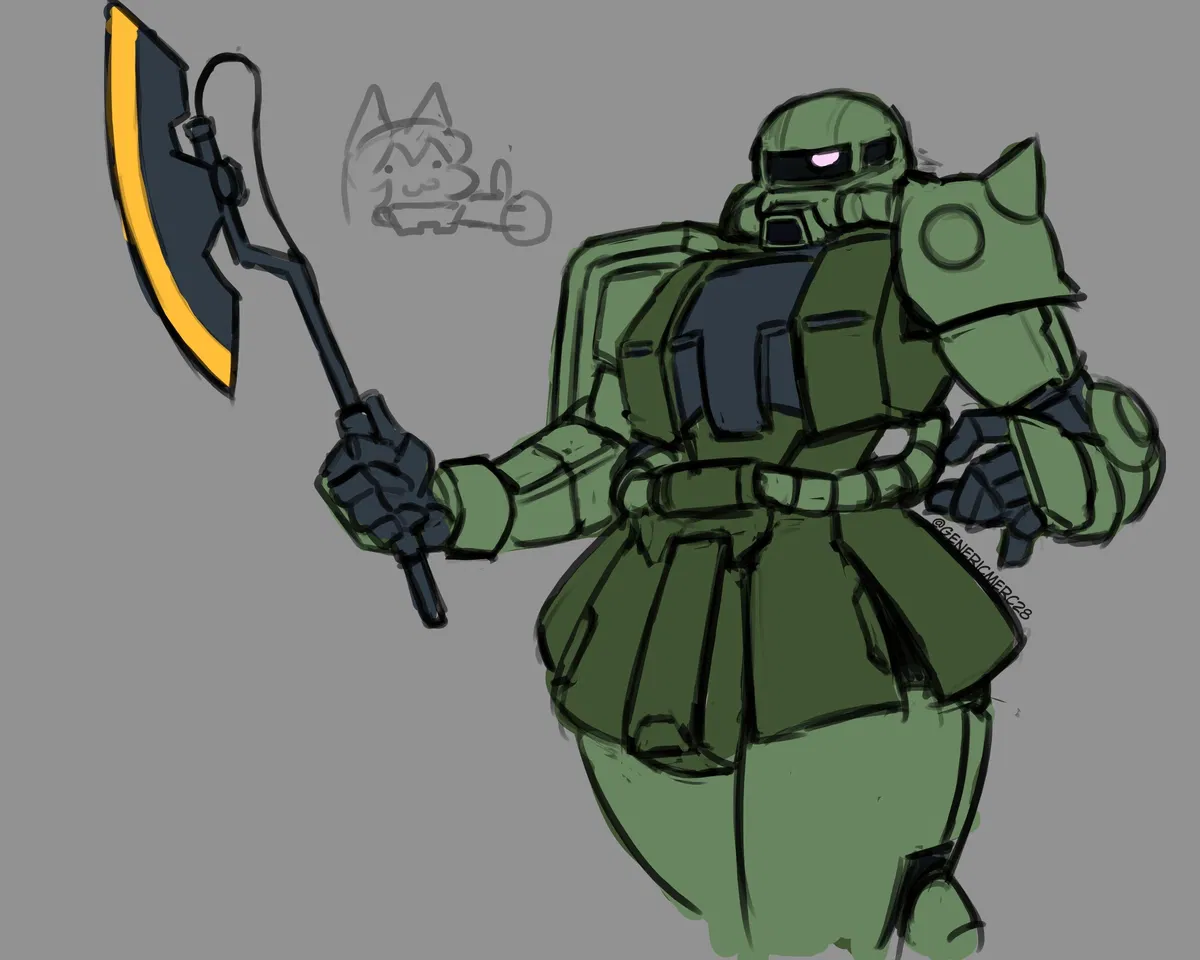 Avatar of Sentient Zaku "Learning Computer Revolution"