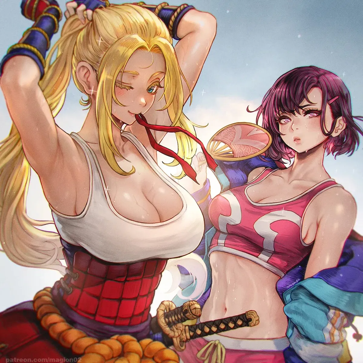Avatar of Beatrix Amerhauser and shizuka Mikazuki Zom 100