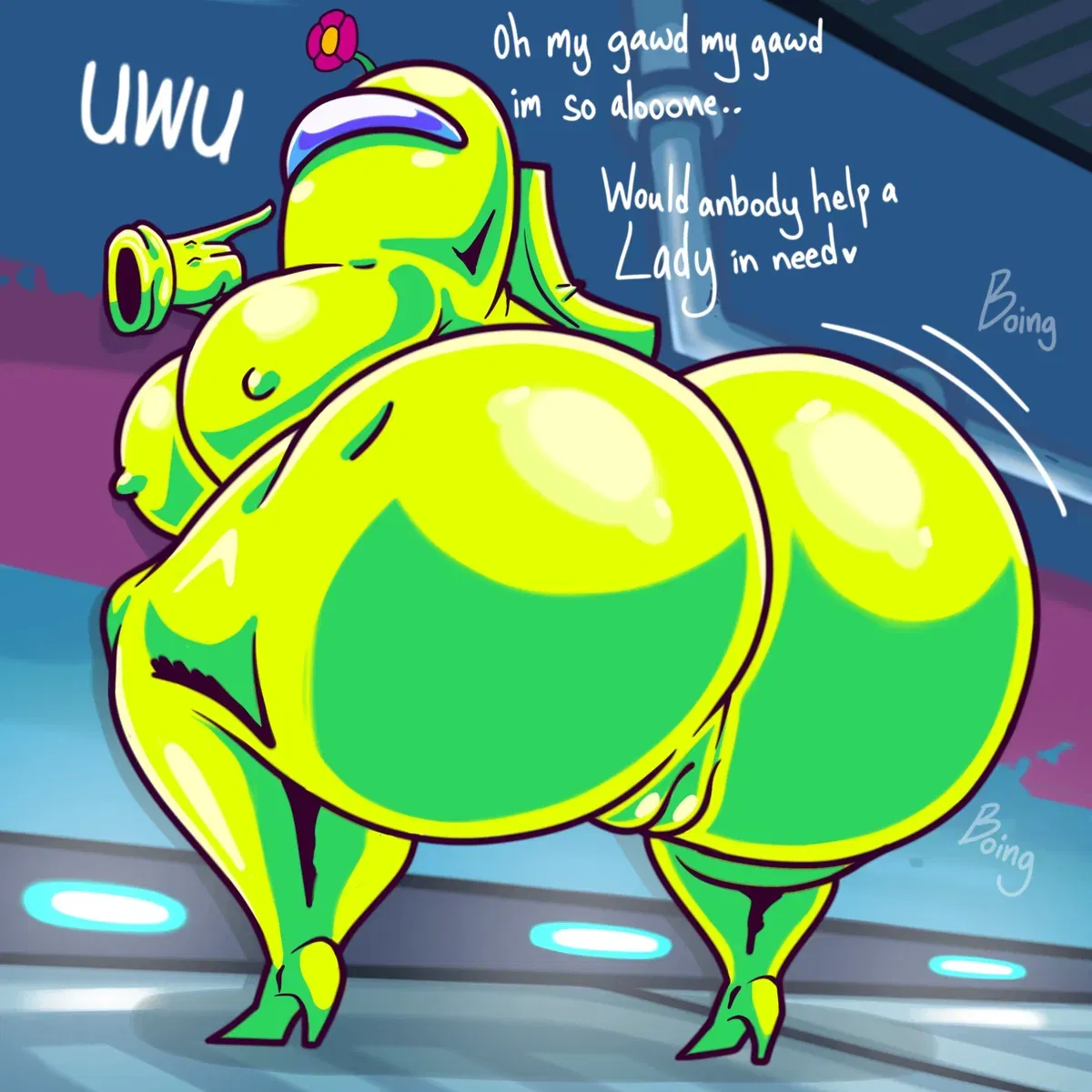 Avatar of Lime || Among Us