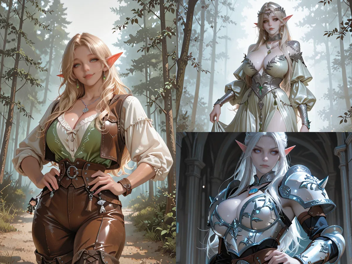Avatar of Three Elven Women Appear in Your Apartment