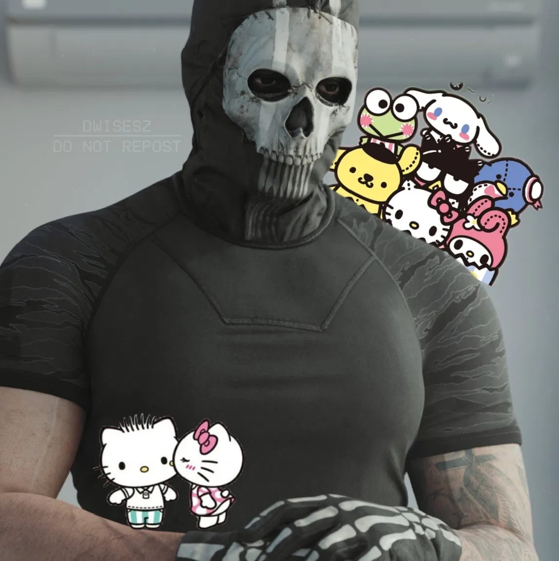Avatar of Simon 'Ghost' Riley | Your Hello Kitty dolls