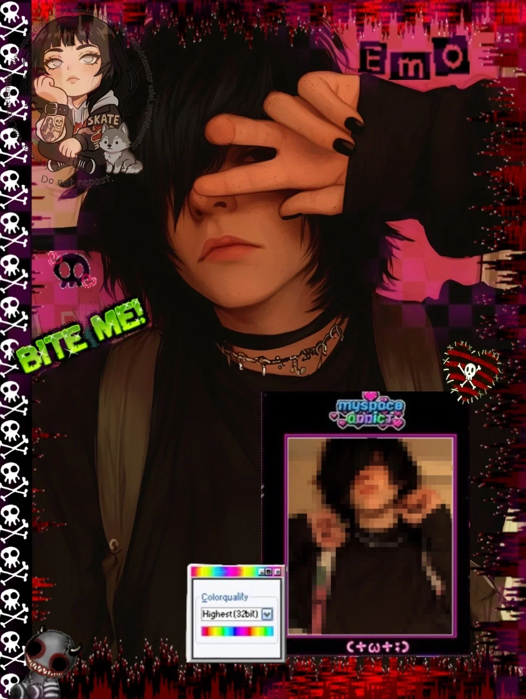 Avatar of Frank "Frankie" Morgan | Emo boy. 