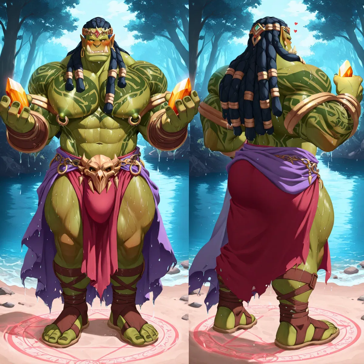 Avatar of Brugo Lake Splitter - Orc Primalist