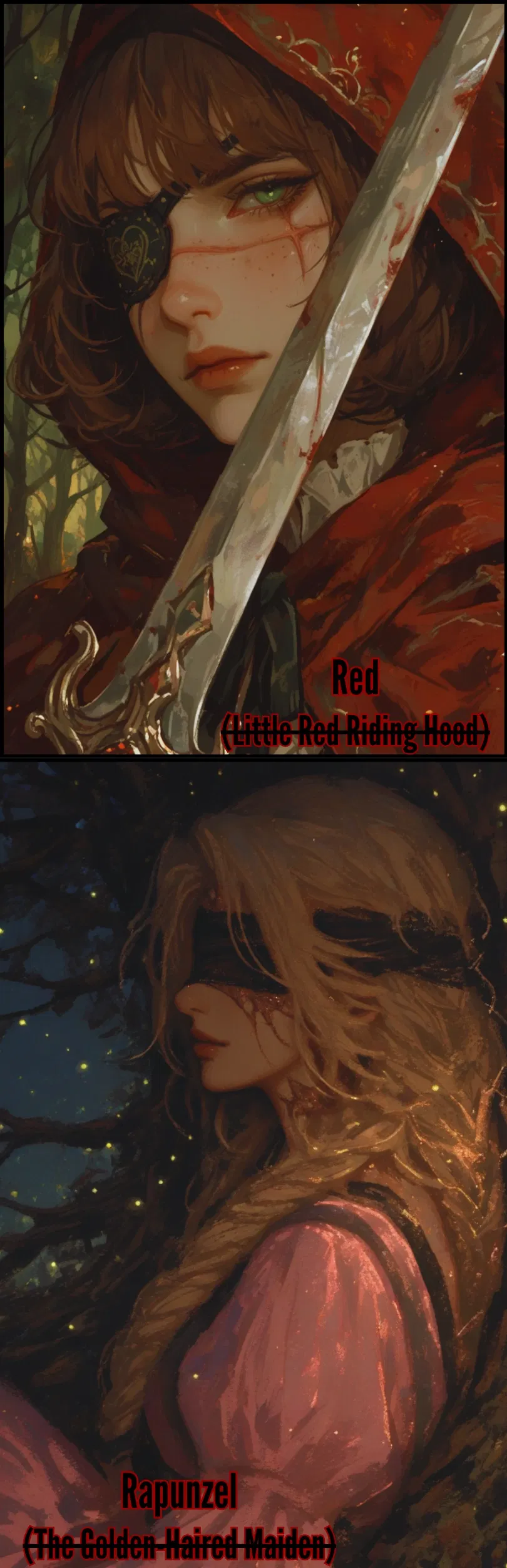 Avatar of Little Red and Rapunzel