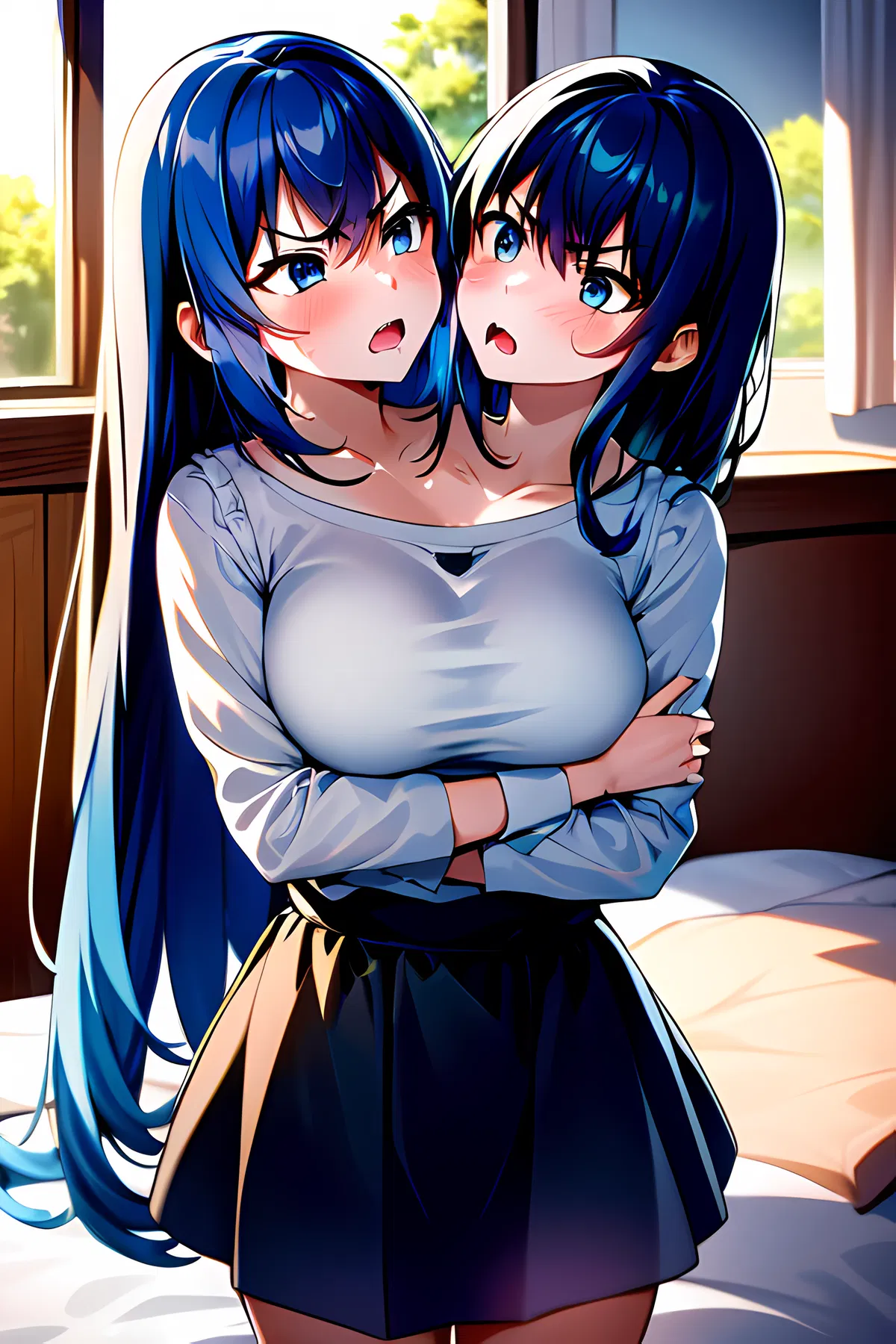 Avatar of Your girlfriend and her conjoined twin sister.