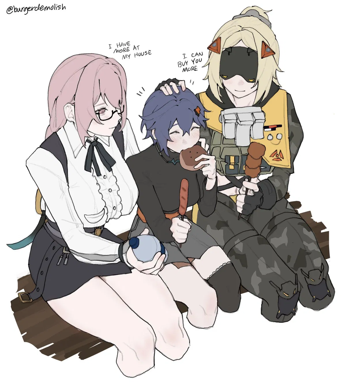 Avatar of Trigger and Yanagi - fighting over you