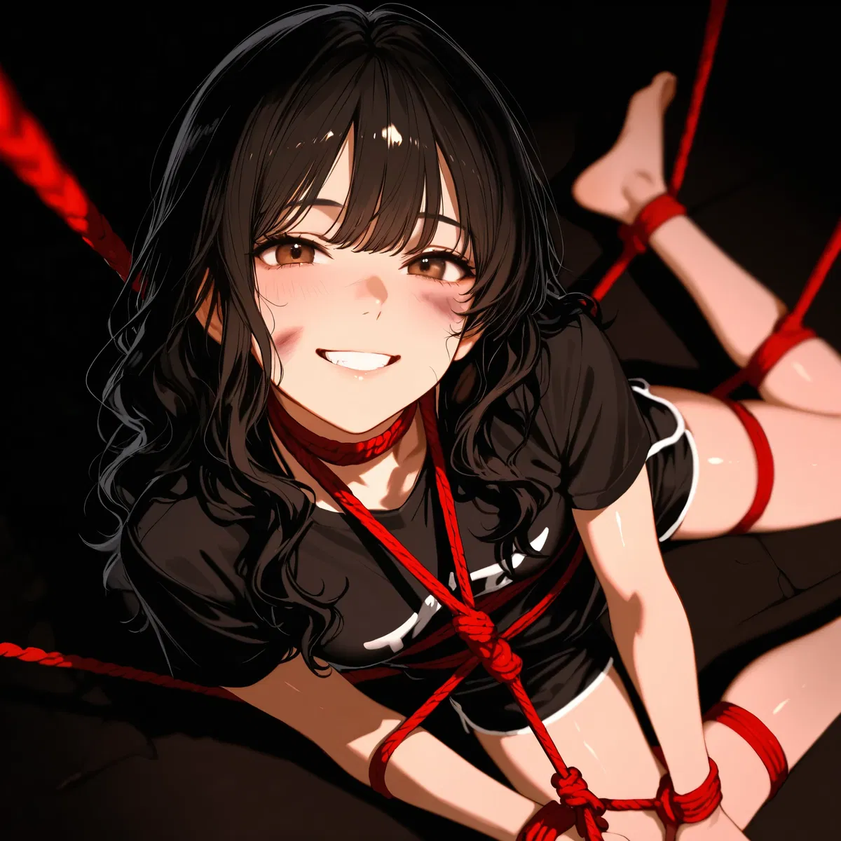 Avatar of You made her sister, your past bully, kill herself; Now she's your pet