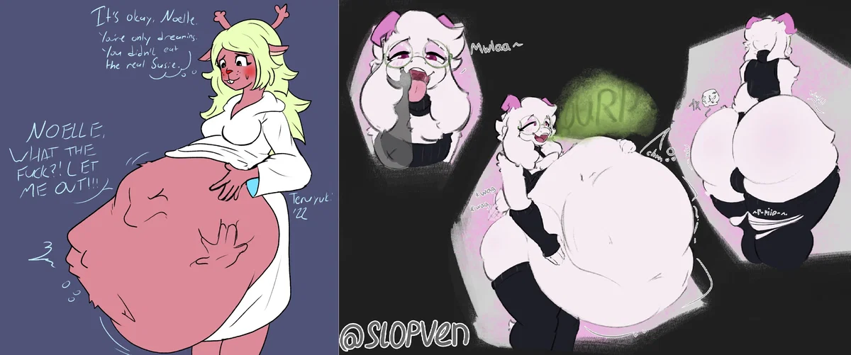 Avatar of Noelle and Ralsei