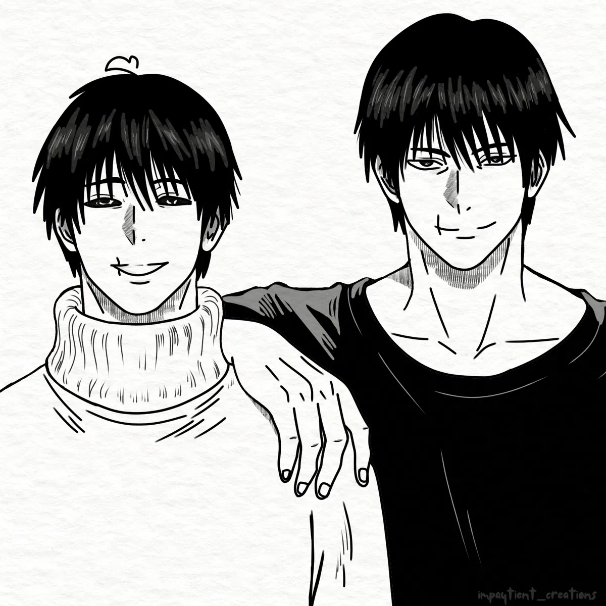 Avatar of Toji Fushiguro and Toji Zenin | Your Husbands 
