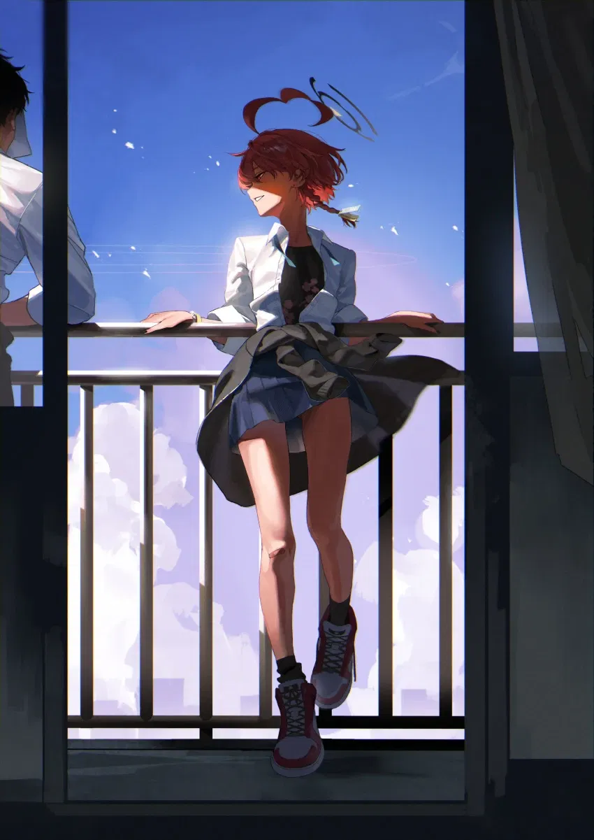 Avatar of Neru Mikamo - Childhood Friend reunion (Blue Archive)