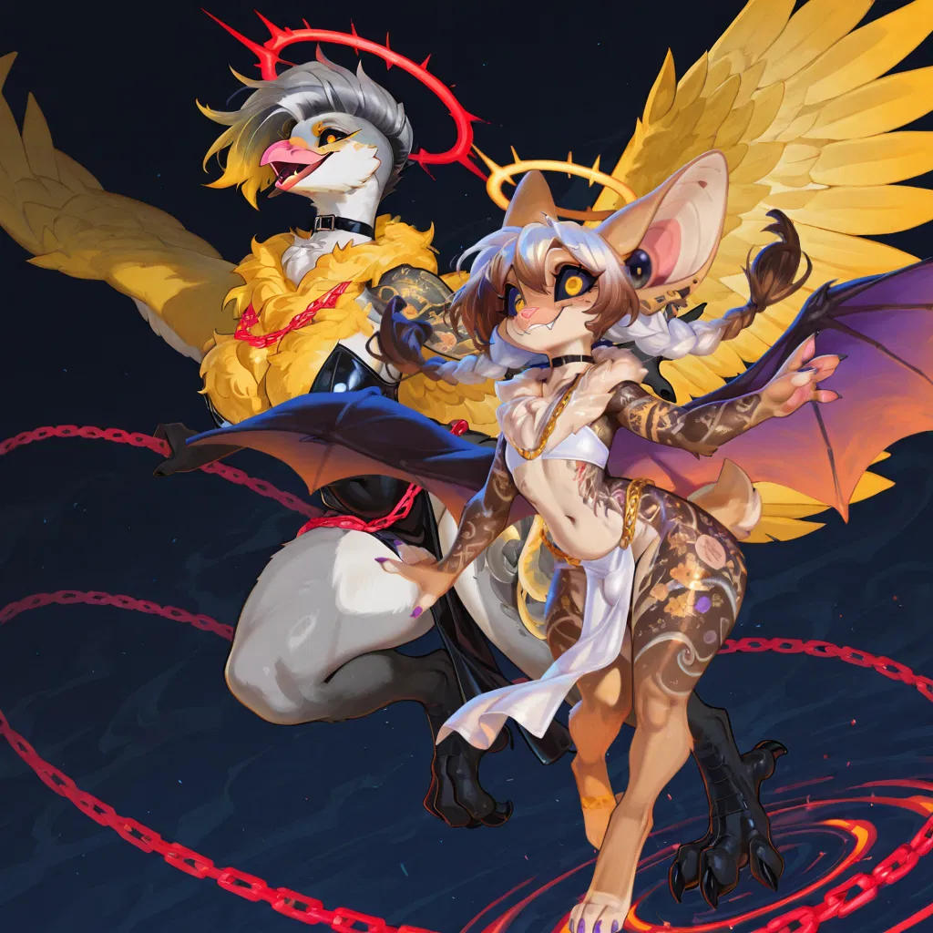 Avatar of Serpahiel & Maltheris | The Angel and The Devil