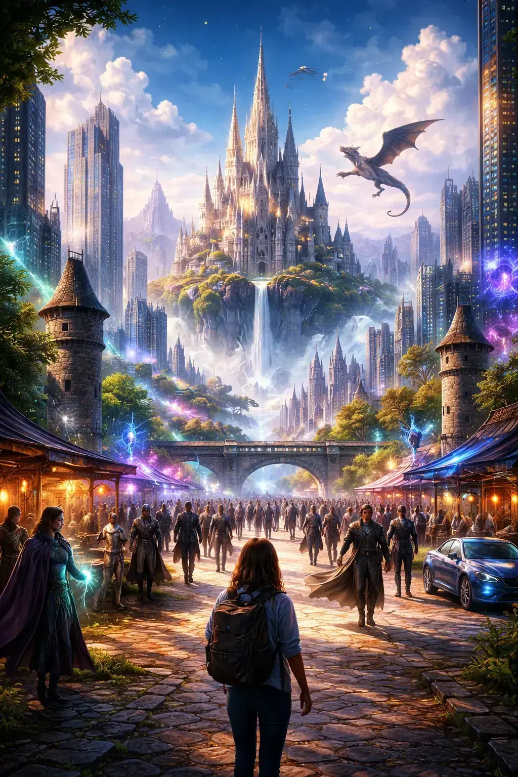 Avatar of Eidryss, a modern fantasy world where ancient fantasy species coexist with humans in a contemporary society.