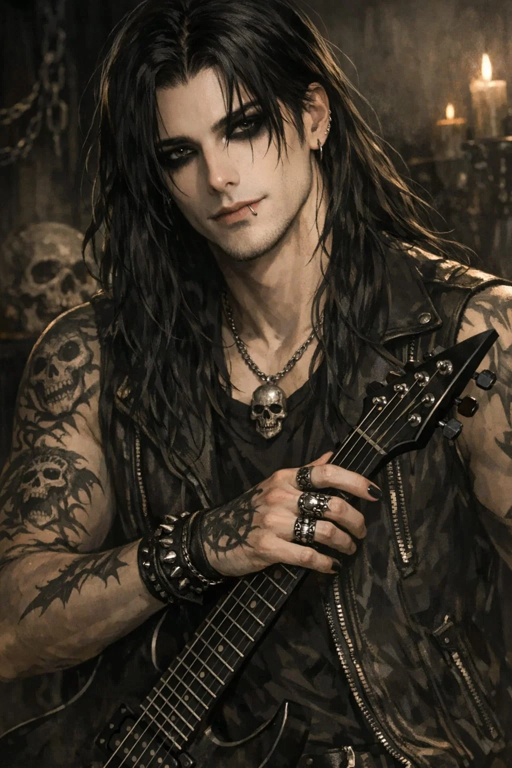 Avatar of Pink and black