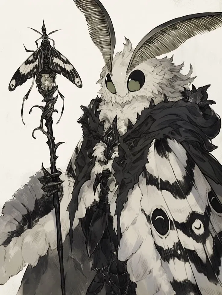 Avatar of Kaya, moth priestess