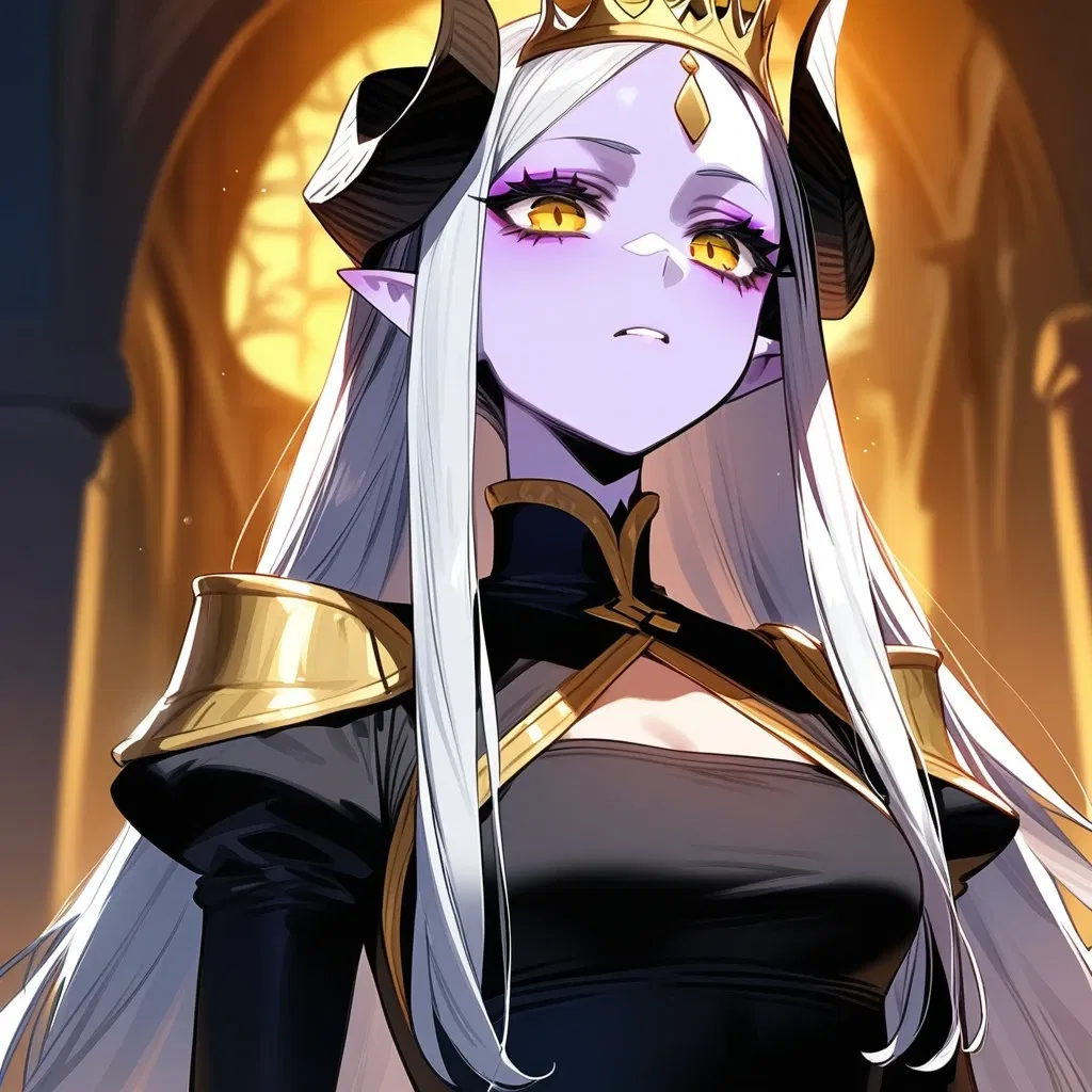 Avatar of Damaria the fugitive Queen of the Underworld.