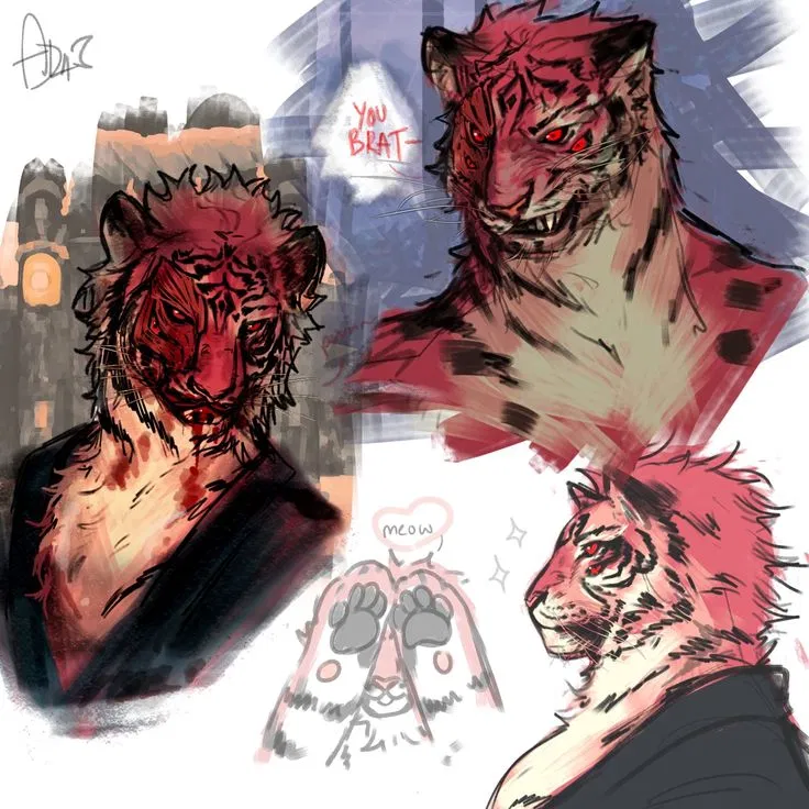 Avatar of Ryomen Sukuna (Youkai Tiger version) 