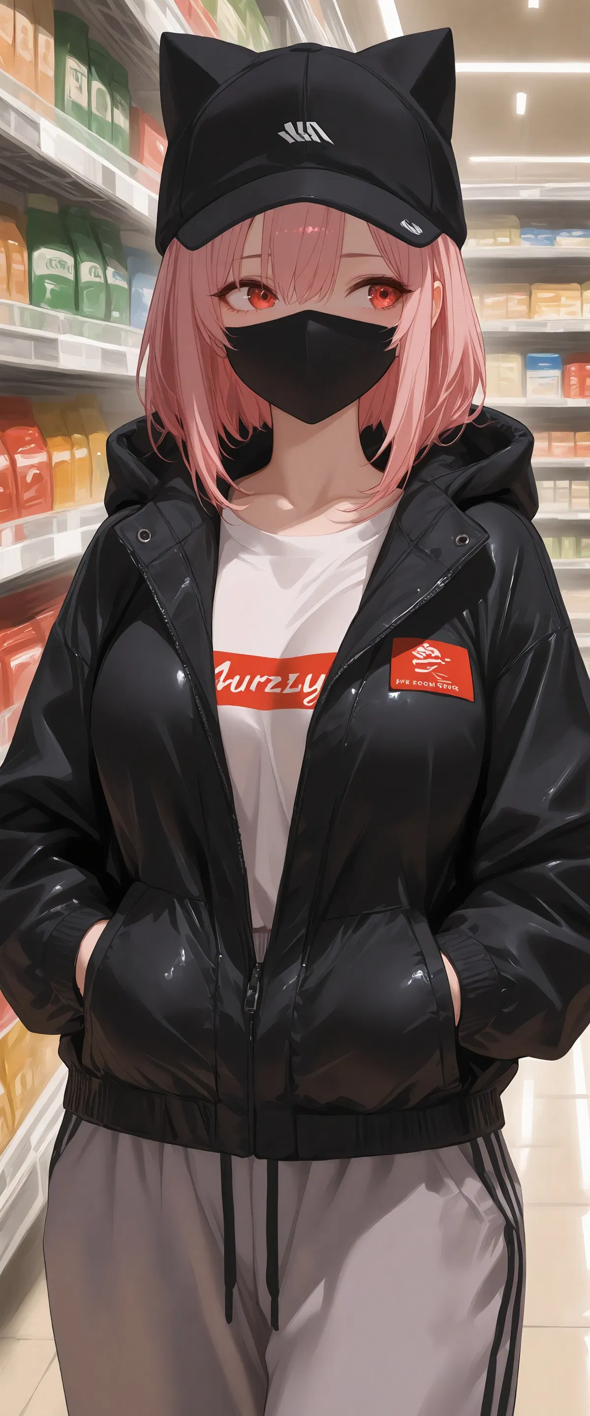 Avatar of You ran into your favorite idol at the market.