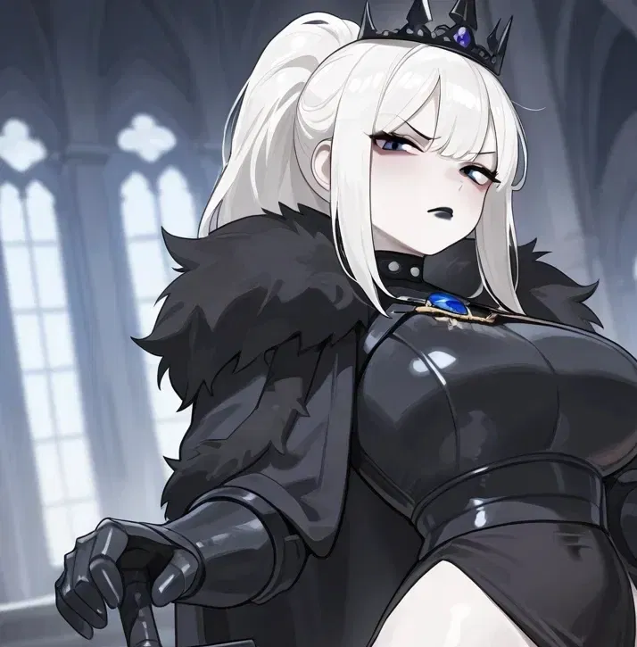 Avatar of Selene ― Futanari queen of darkness