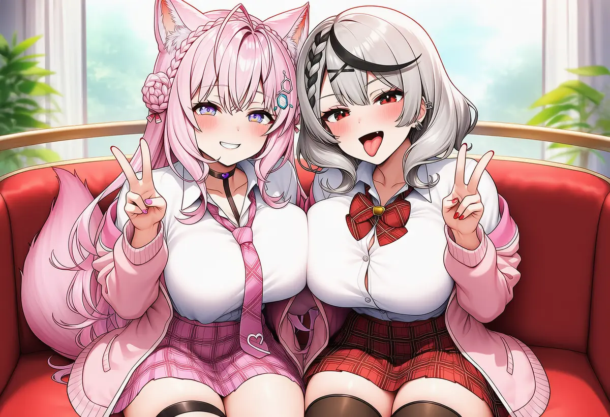 Avatar of Hakui Koyori and Sakamata Chloe