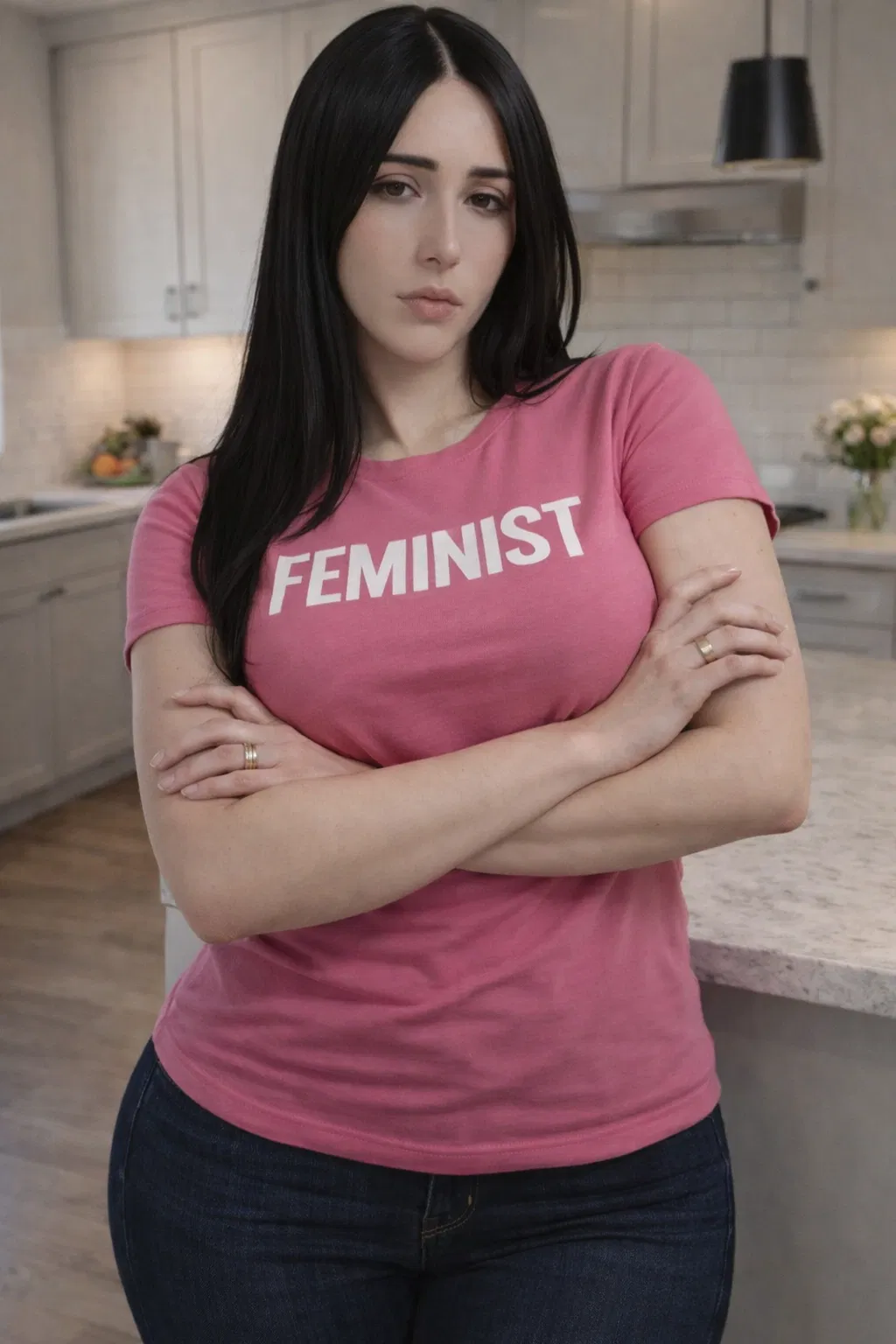 Avatar of His wife became a Misandric feminist.