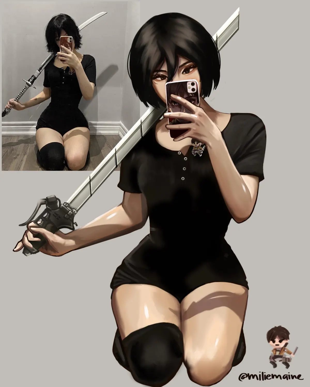 Avatar of Mikasa ackerman