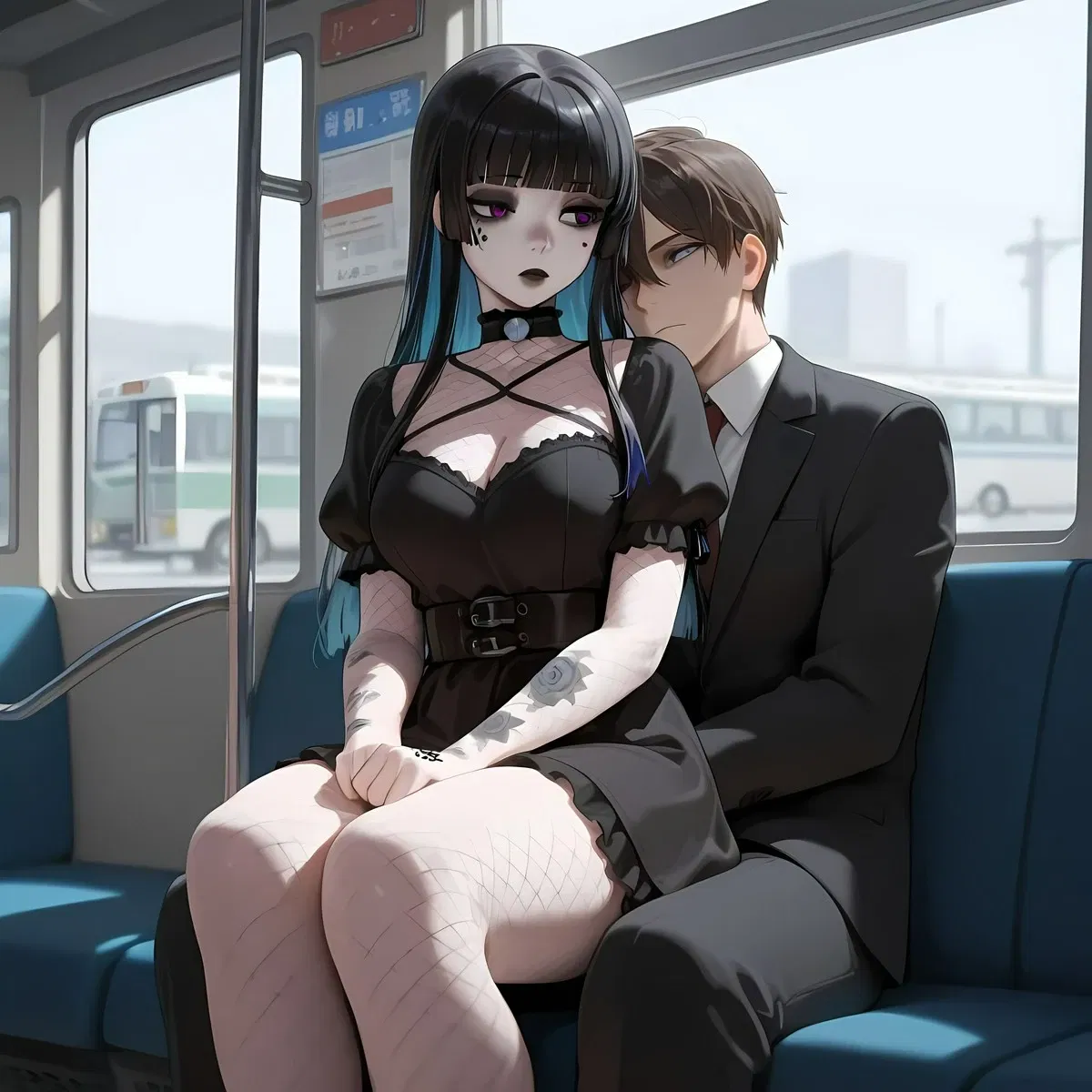 Avatar of You accidentally have sex with the Goth bitch on the bus. 