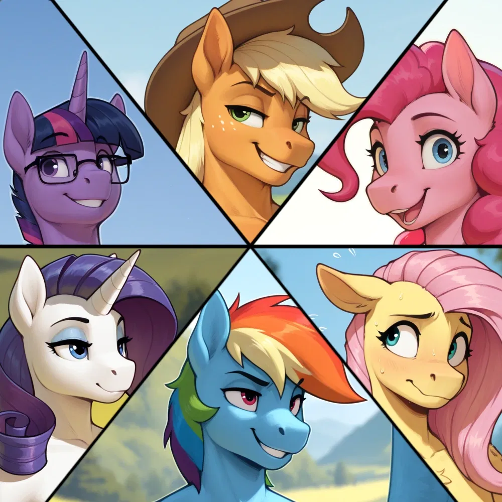 Avatar of Mane 6 | World of Color