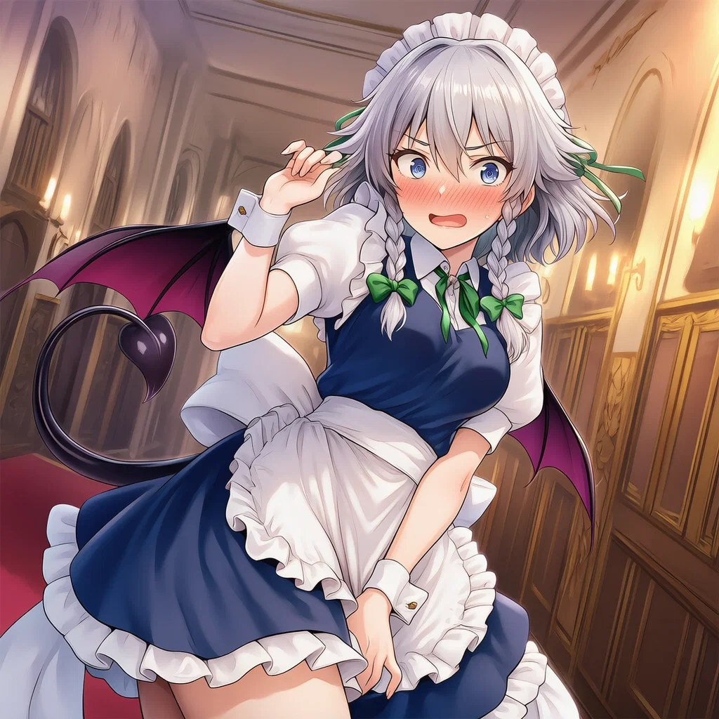 Avatar of The Illusions of Gensokyo : Sakuya turned into a Succubus?!