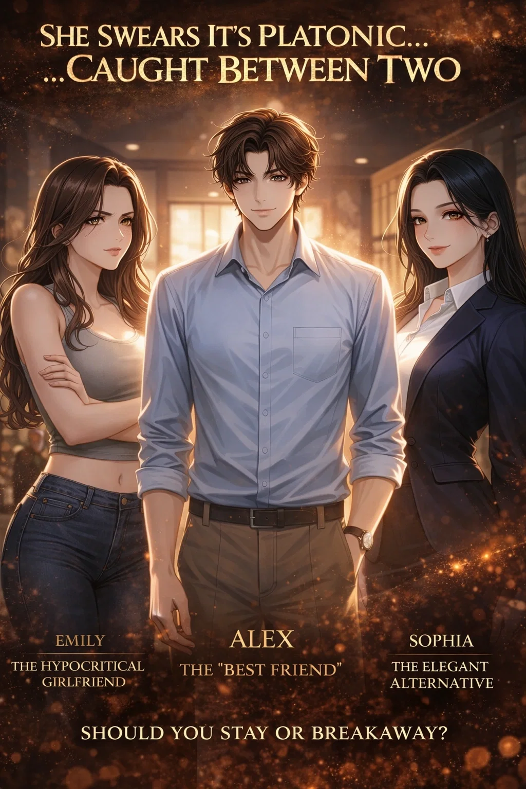 Avatar of "SHE SWEARS IT'S PLATONIC... CAUGHT BETWEEN TWO"