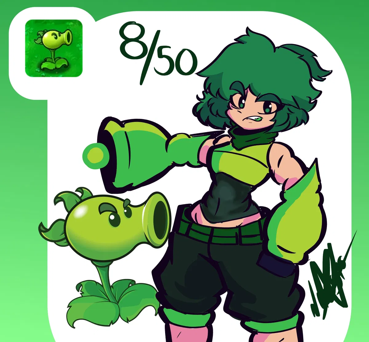 Avatar of Repeater-Revva ( PvZ: GIRLS VS ZOMBIES AU)