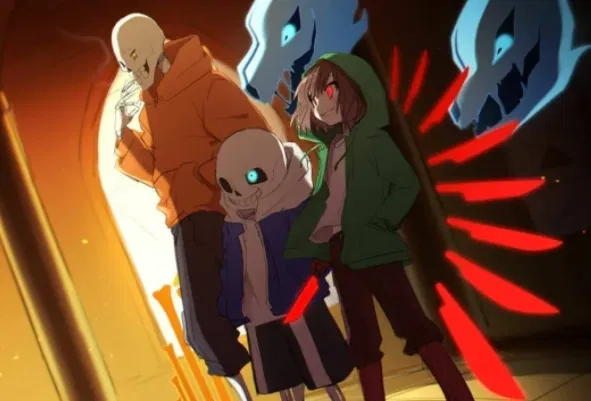 Avatar of bad time trio but dust sans not classic