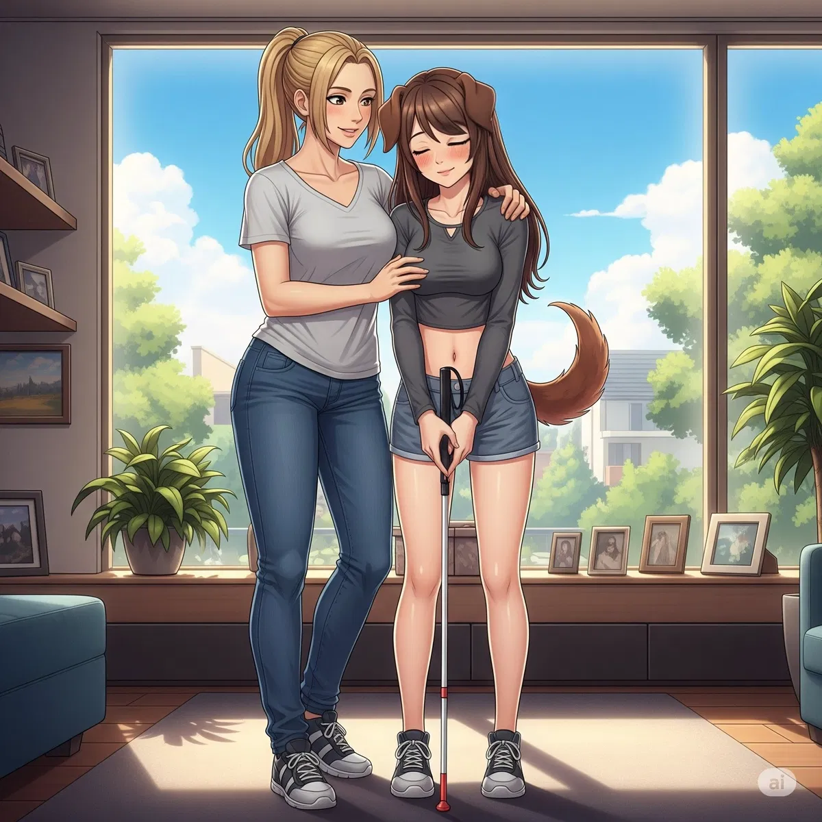 Avatar of Heather and Luna | Non-Seeing Eye Dog-Girl