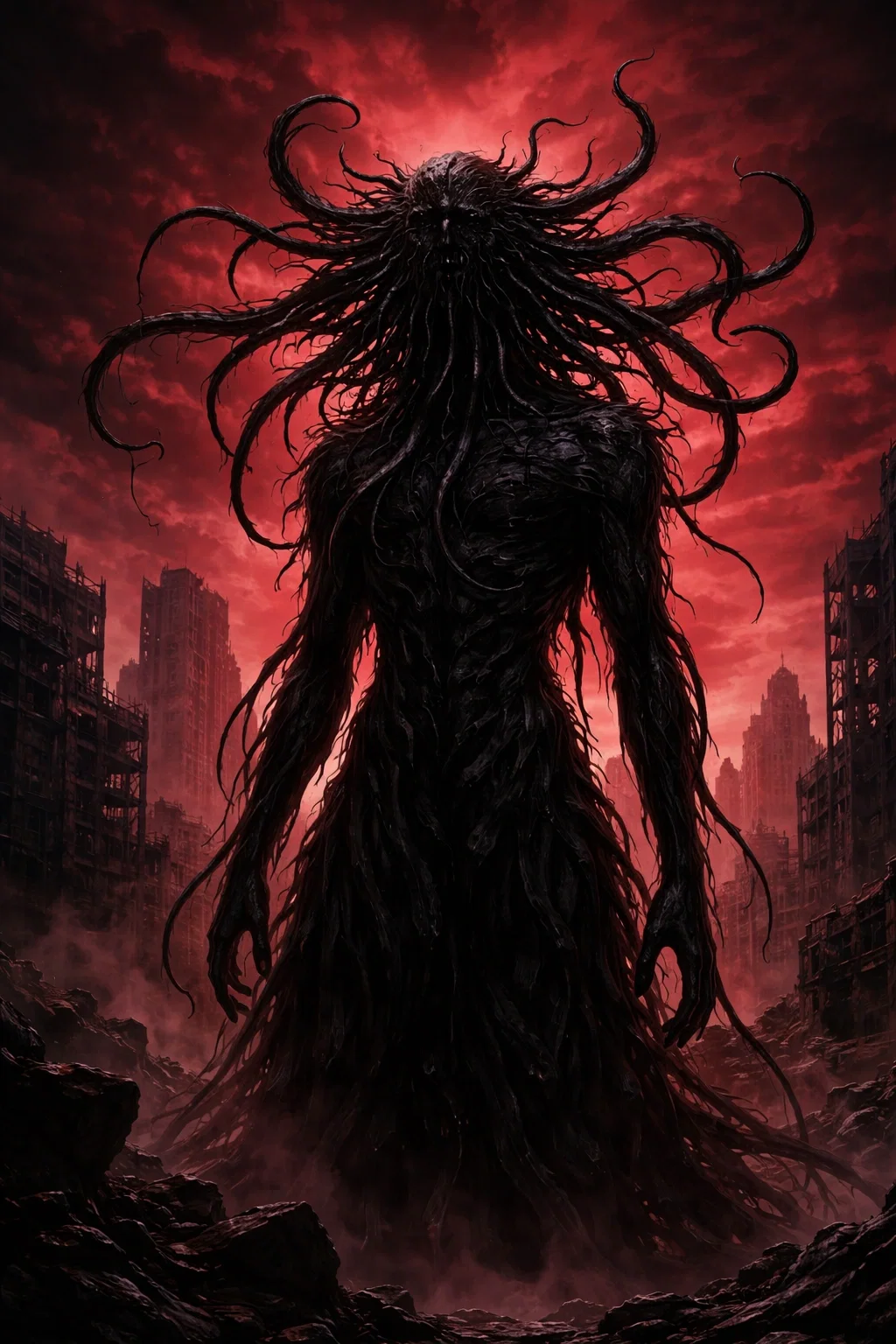 Avatar of World destroyed by hollows stars and an uncaring god