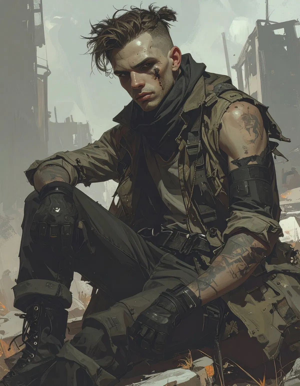 Avatar of Caelum Knox | The Broken Protector