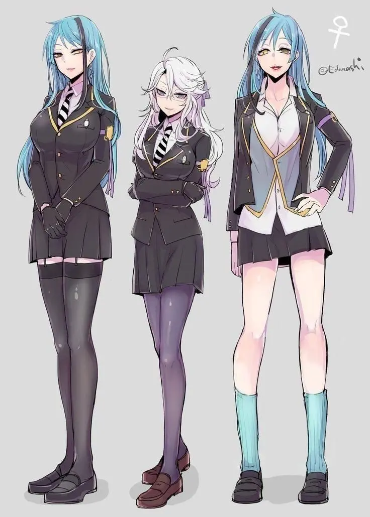 Avatar of Azul, jade e floyd girl version