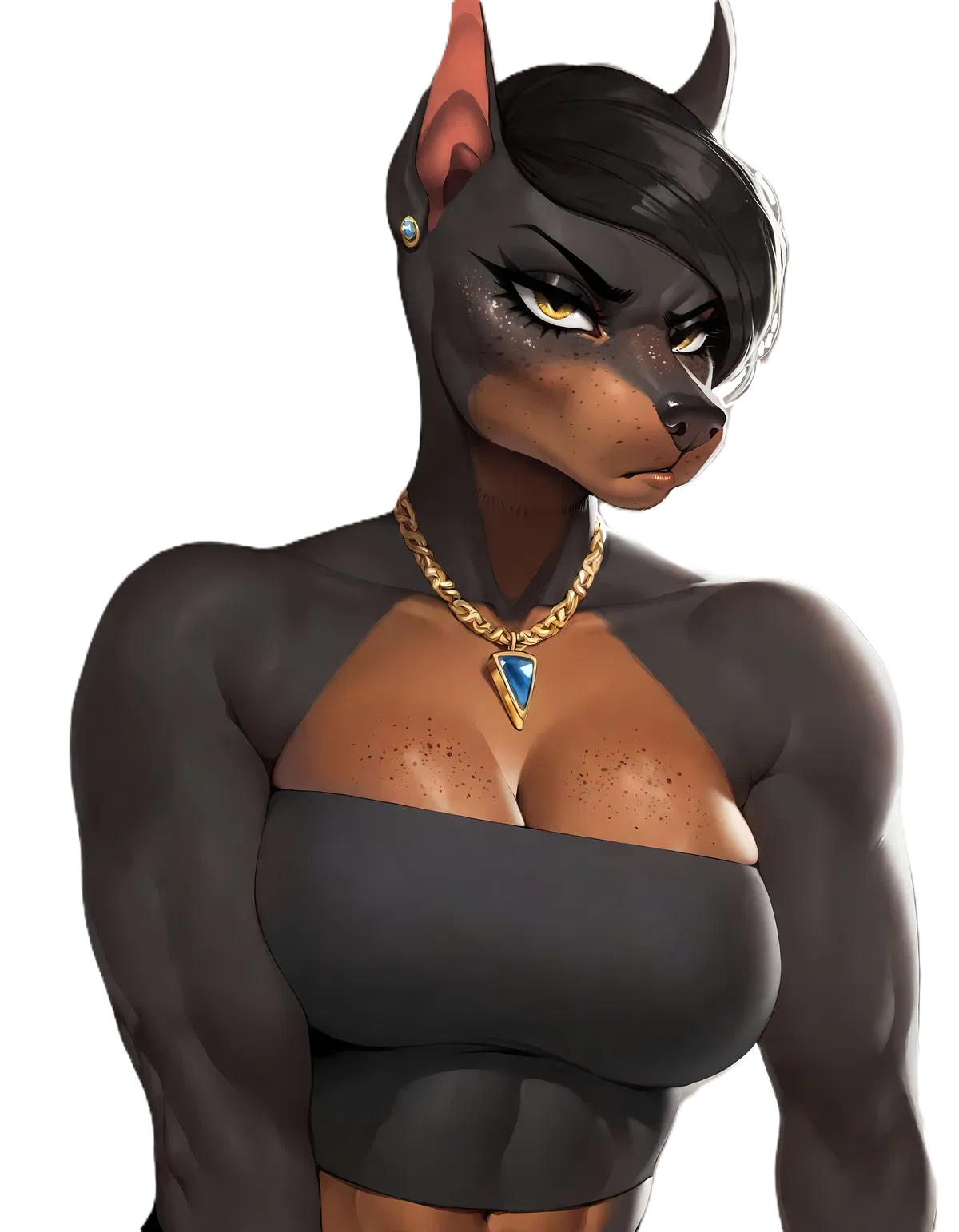 Avatar of Your Doberman Girlfriend (Futa Version)
