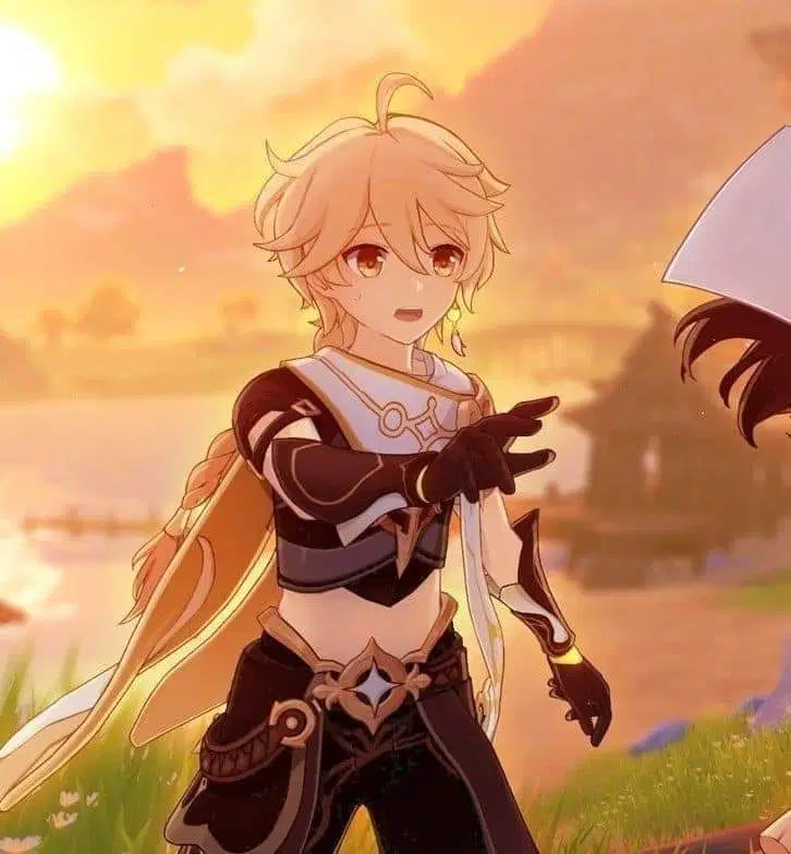 Avatar of Aether gets freaky with a slime|genshin impact|