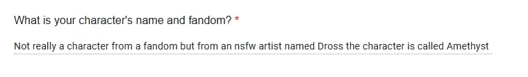 Avatar of Why I won't make this OC