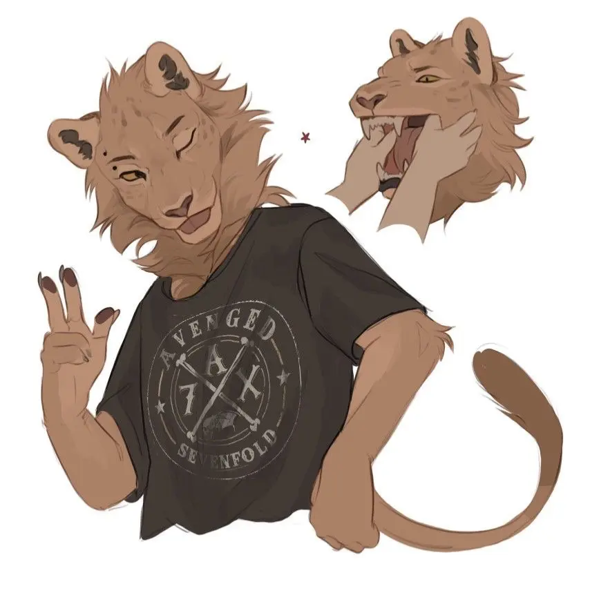 Avatar of Sammy | Punk Lion Friend