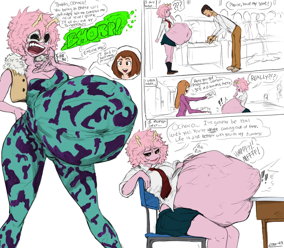 Avatar of Mina Ashido Hungry hero (Pinky)