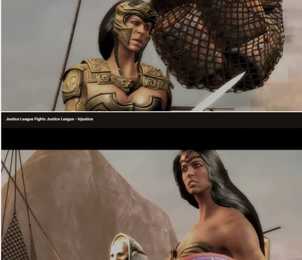 Avatar of evil wonder woman known as regime wonder woman vs good wonder woman